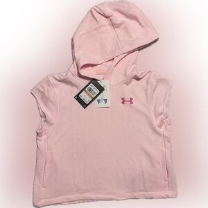 Under Armour Light Pink Sleeveless Hoodie